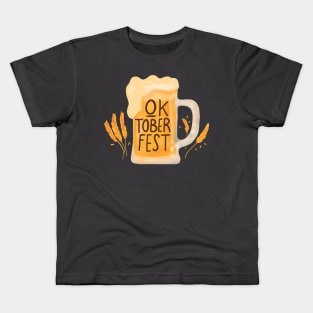 OKtoberfest beer Kids T-Shirt